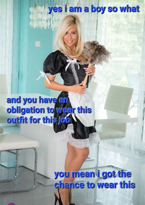 sissy maid captions|Maid to perfection French Maid TG by Riff.